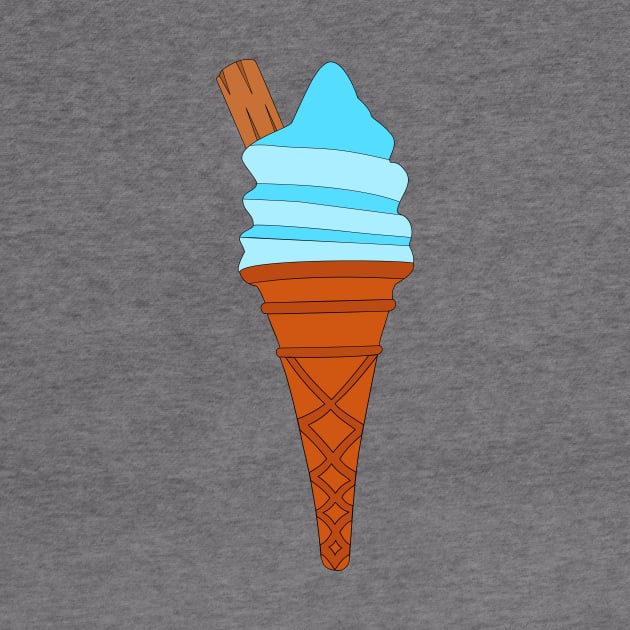 Bubblegum Ice Cream by Cool Duck's Tees